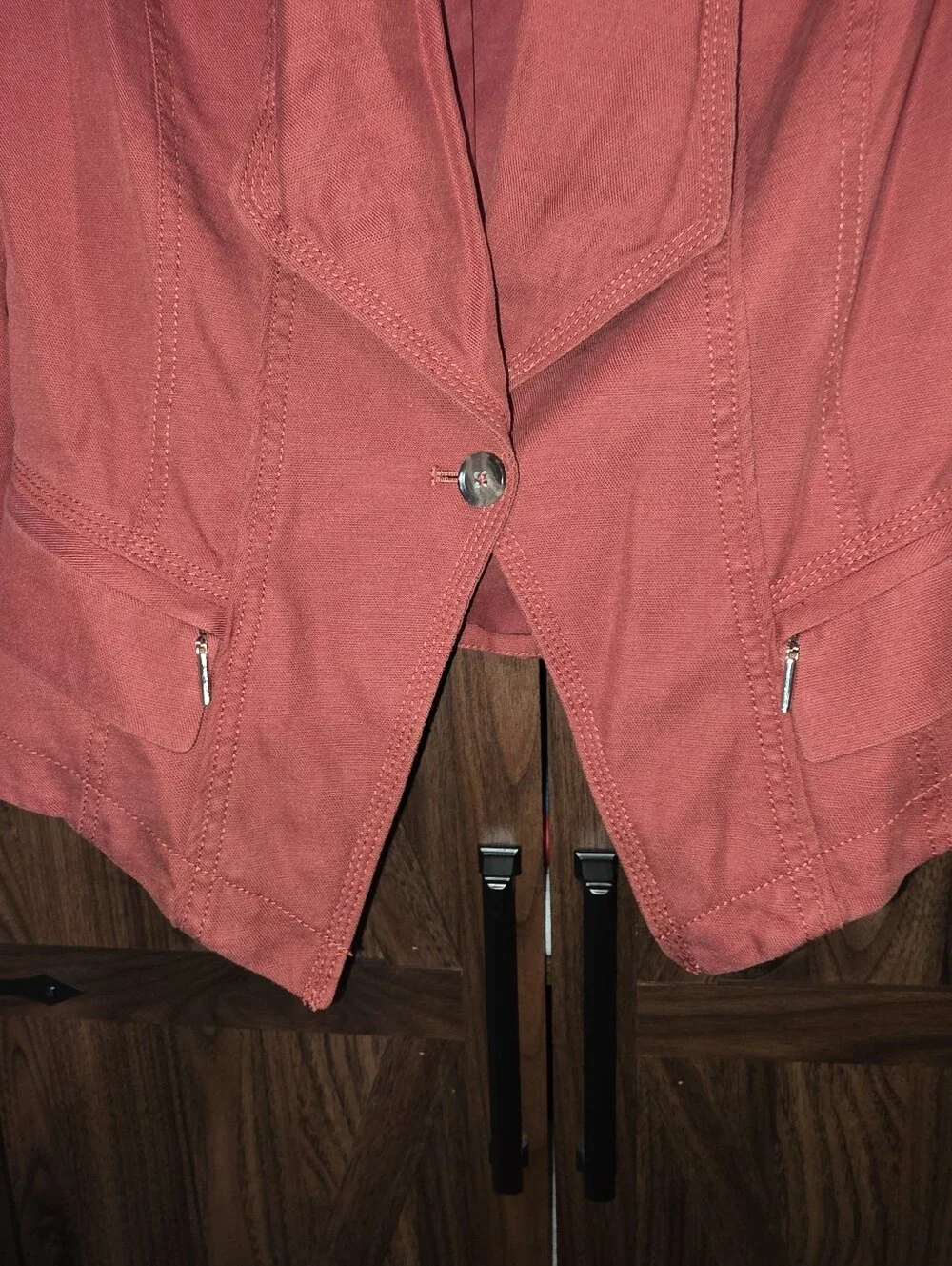 Women's Rust-Colored WHBM Blazer Size 6